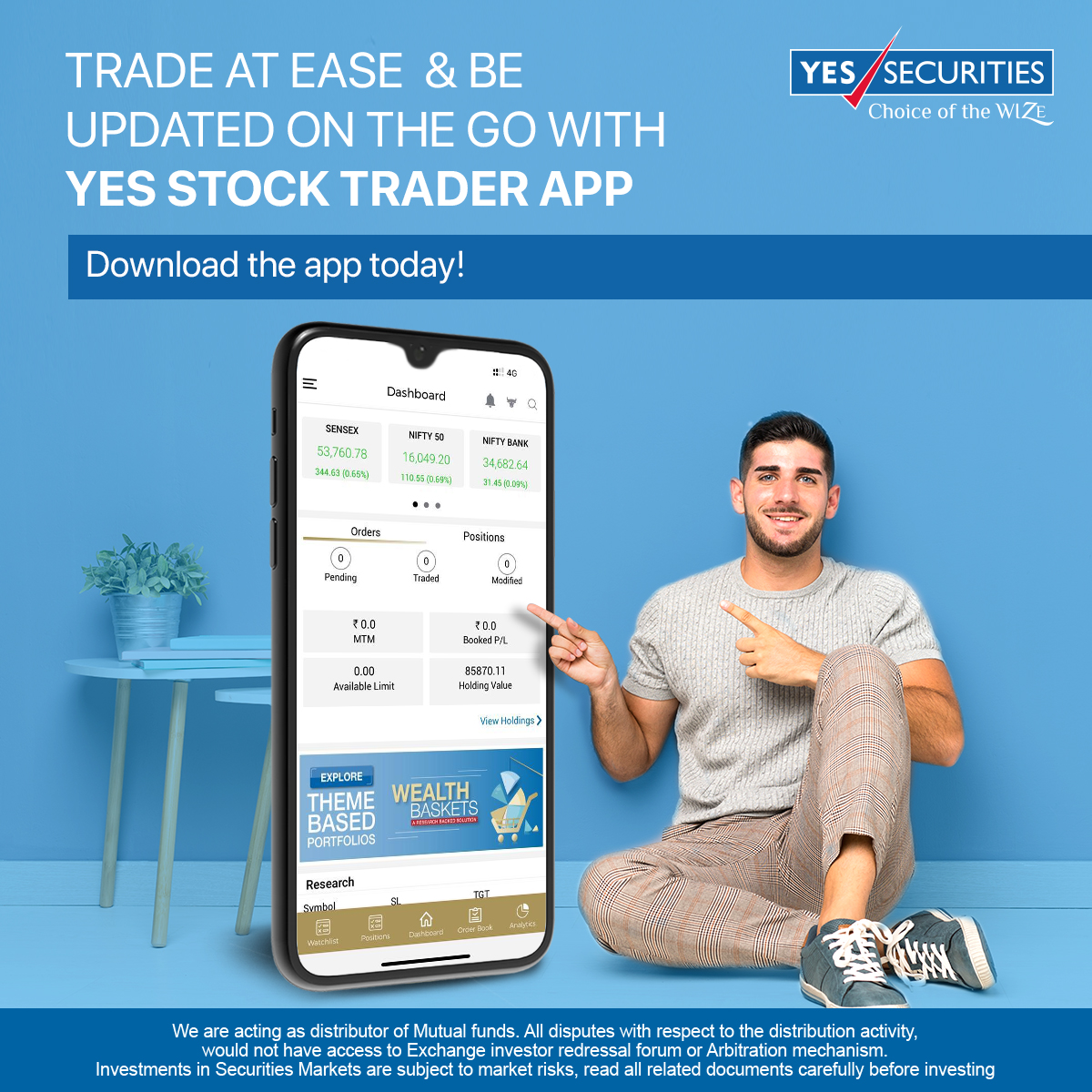 Yes stock trader app